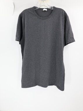 Asket The T-Shirt Men XL Organic Cotton Gray Short Sleeve Crew Neck quiet luxury